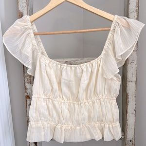 Express - Off White Blouse - Size M